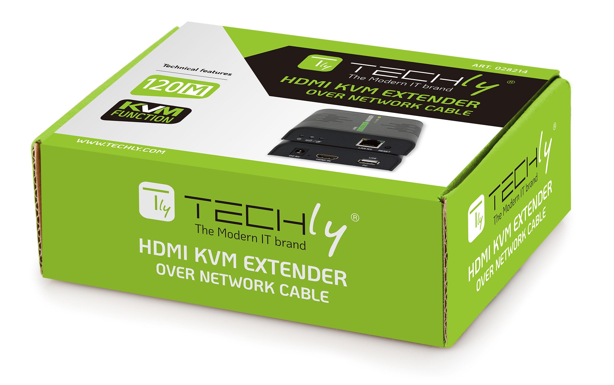 HDMI KVM Extender su cavo di rete TECHLY - immagine 2