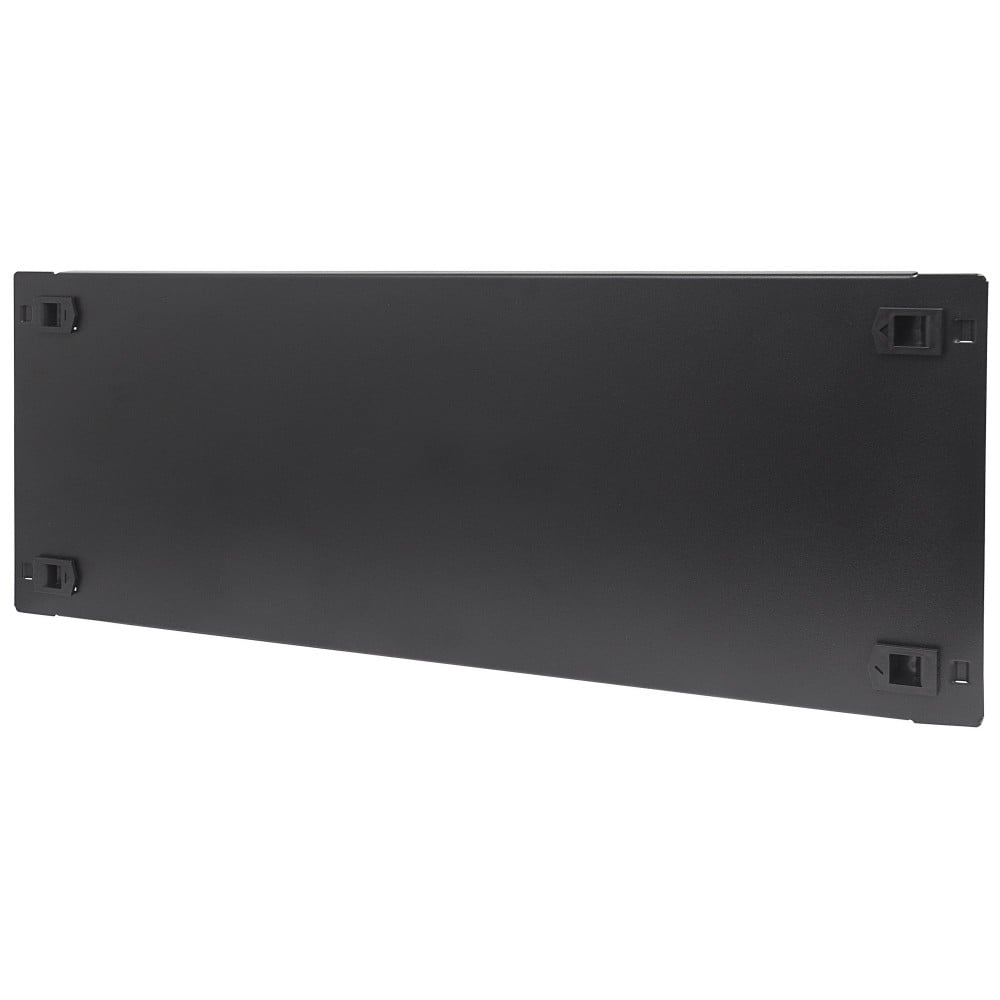 Pannello Cieco Toolless a Clip per Armadi Rack 19'' 4U Nero TECHLY PROFESSIONAL - immagine 2
