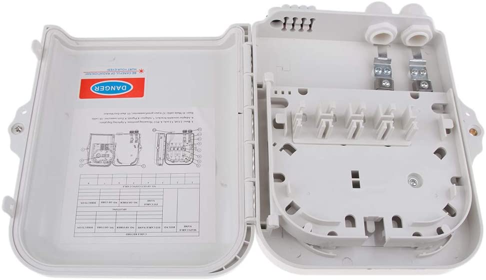 Scatola di Distribuzione Fibra Ottica FTTH IP65 8 Porte SC LC TECHLY PROFESSIONAL - immagine 2