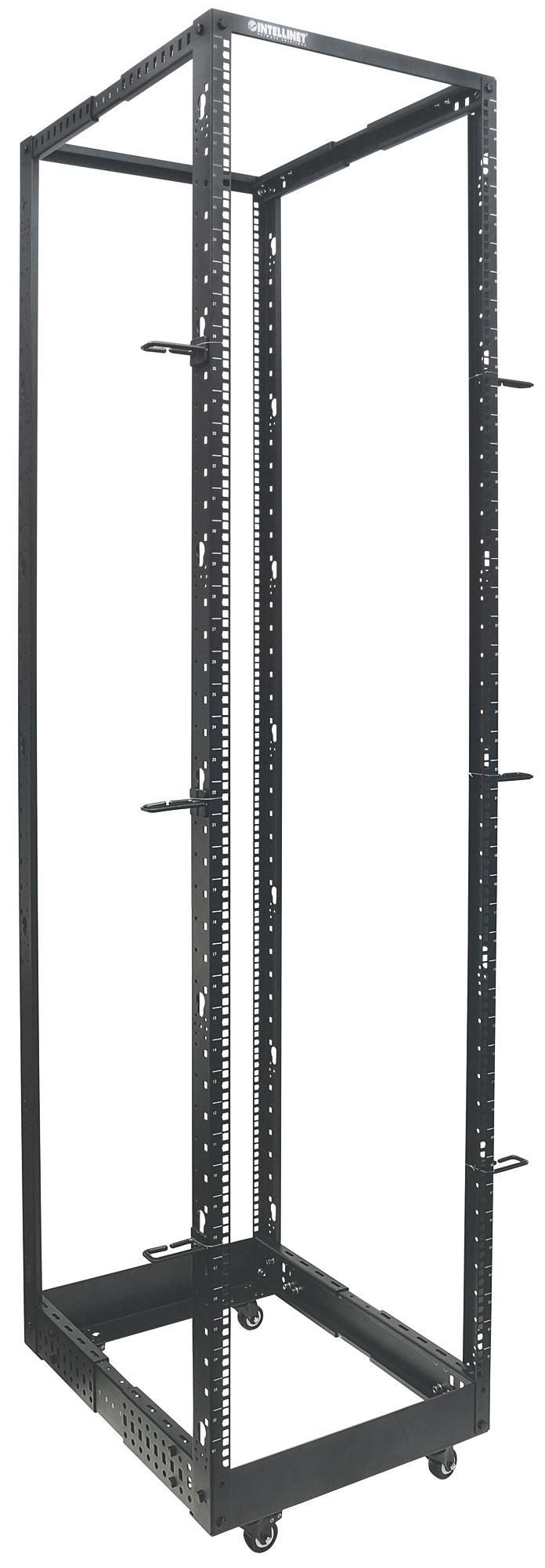 Open Frame Rack 19'' 4 Montanti 45U con profondità regolabile INTELLINET - immagine 2