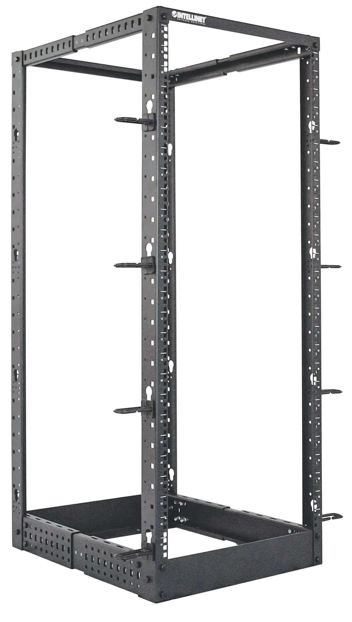 Open Frame Rack 19'' 4 Montanti 48U con profondità regolabile INTELLINET - immagine 2