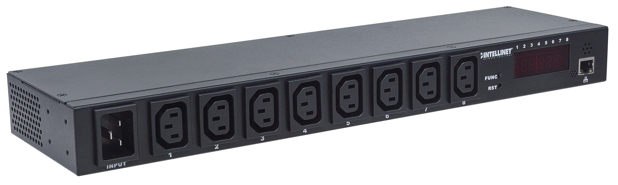 Multipresa intelligente per rack 19'' 8 porte INTELLINET - immagine 2