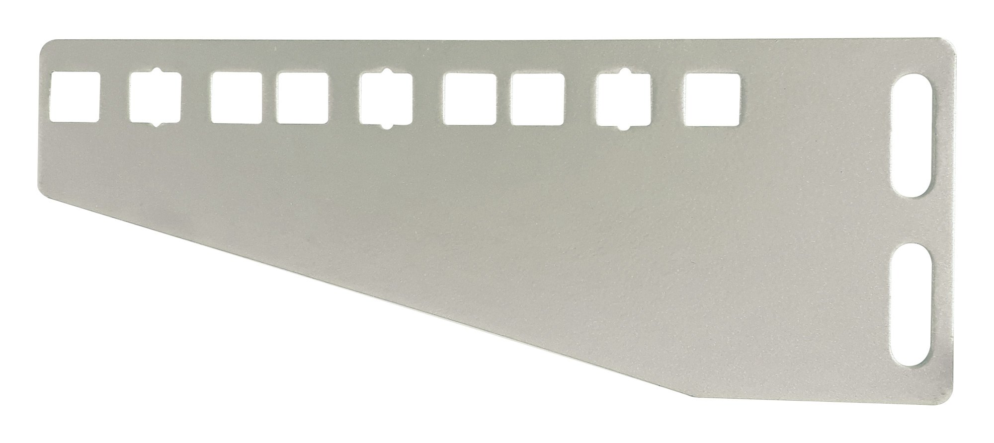 Coppia di staffe 3U per installazione verticali apparecchiature rack 19'' TECHLY PROFESSIONAL - immagine 2