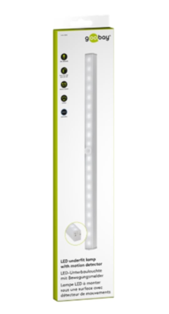 Lampada da Incasso a LED con Rilevatore di Movimento Bianco Freddo GOOBAY - immagine 2