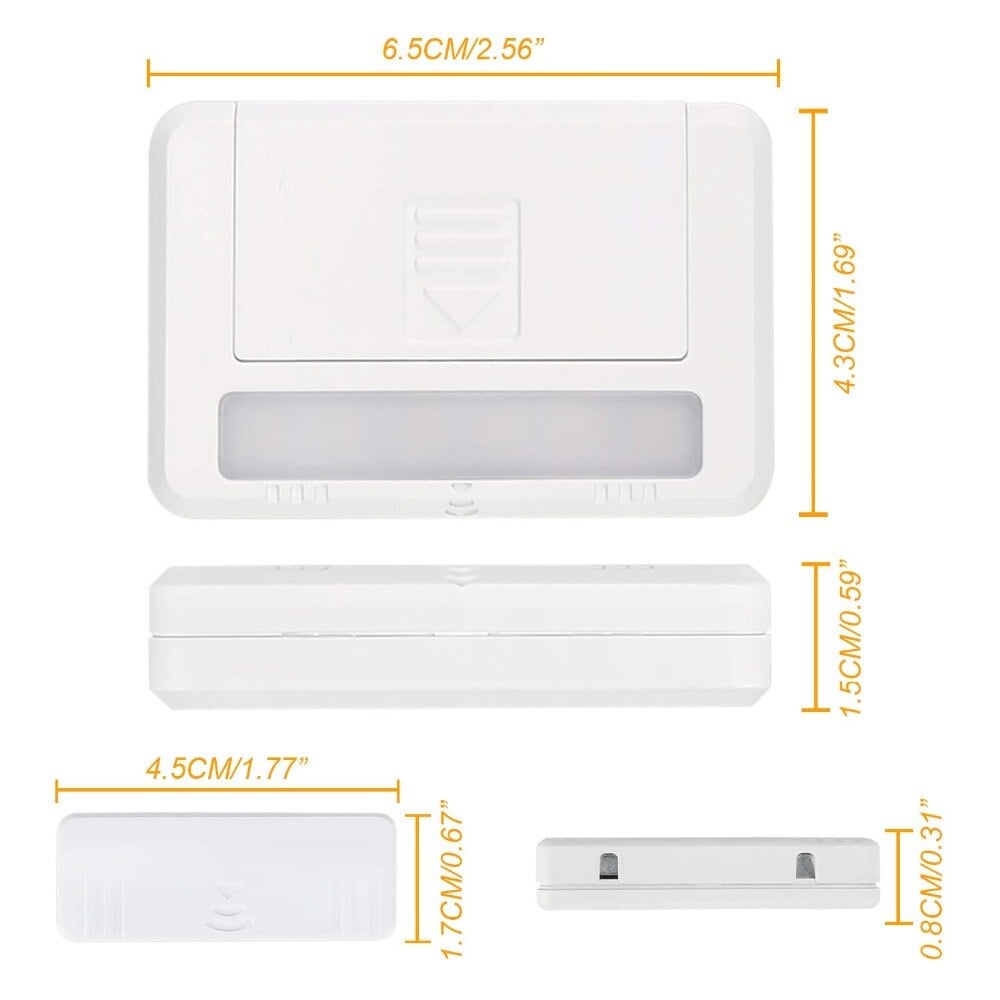 Luce LED Magnetica Adesiva per Mobili e Cassetti TECHLY - immagine 2