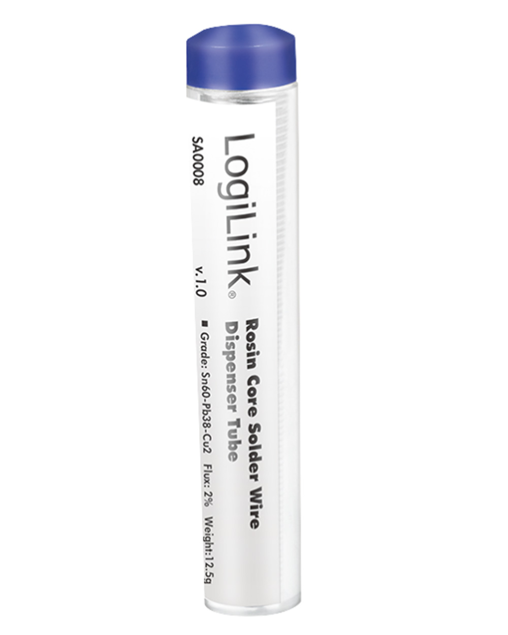 Stagno in Dispenser ø 1 mm Rame 2% 12,5g LOGILINK - immagine 2