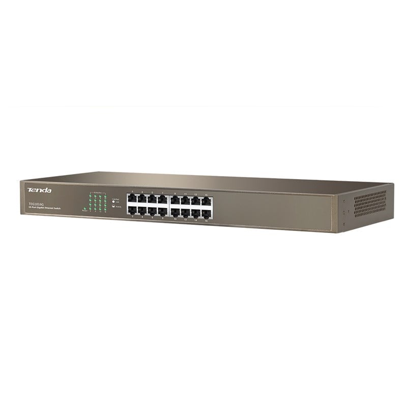 Switch Gigabit Ethernet 1000M a 16 porte, TEG1016GV8 TENDA - immagine 2