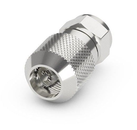 Confezione 10 Adattatori F per Cavi Diametro 8,2/8,4mm GOOBAY - immagine 2
