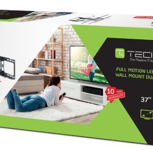 Staffa da Muro con Doppio Braccio per TV LED/LCD 37-70'' TECHLY