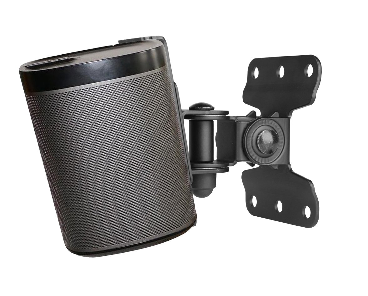 Supporto da Muro Regolabile per Diffusore Sonos Play 1 nero TECHLY NP - immagine 2