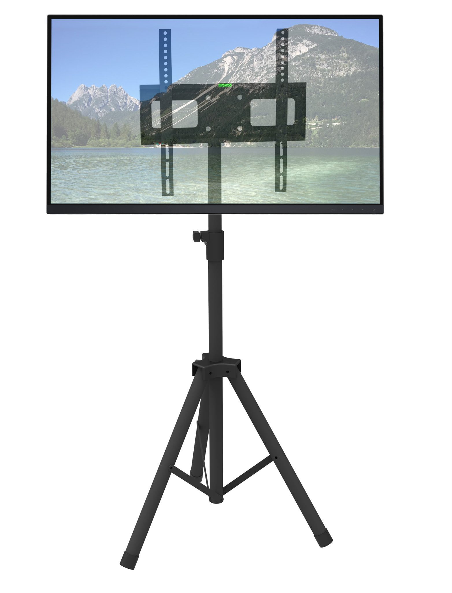 Supporto Treppiede Universale a Pavimento per TV 17-60'' TECHLY - immagine 2