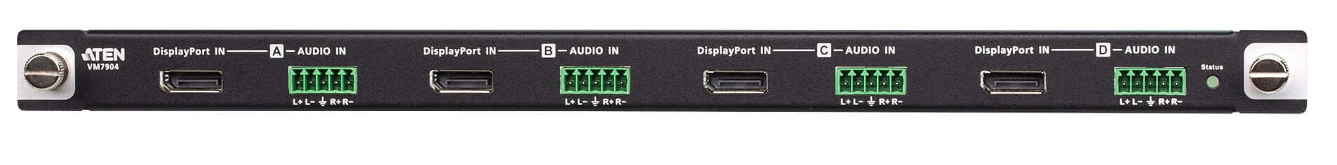 Scheda ingresso 4K DisplayPort a 4 porte, VM7904 ATEN - immagine 2