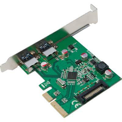 Scheda PCI Express 2 Porte USB3.1 LOGILINK - immagine 2