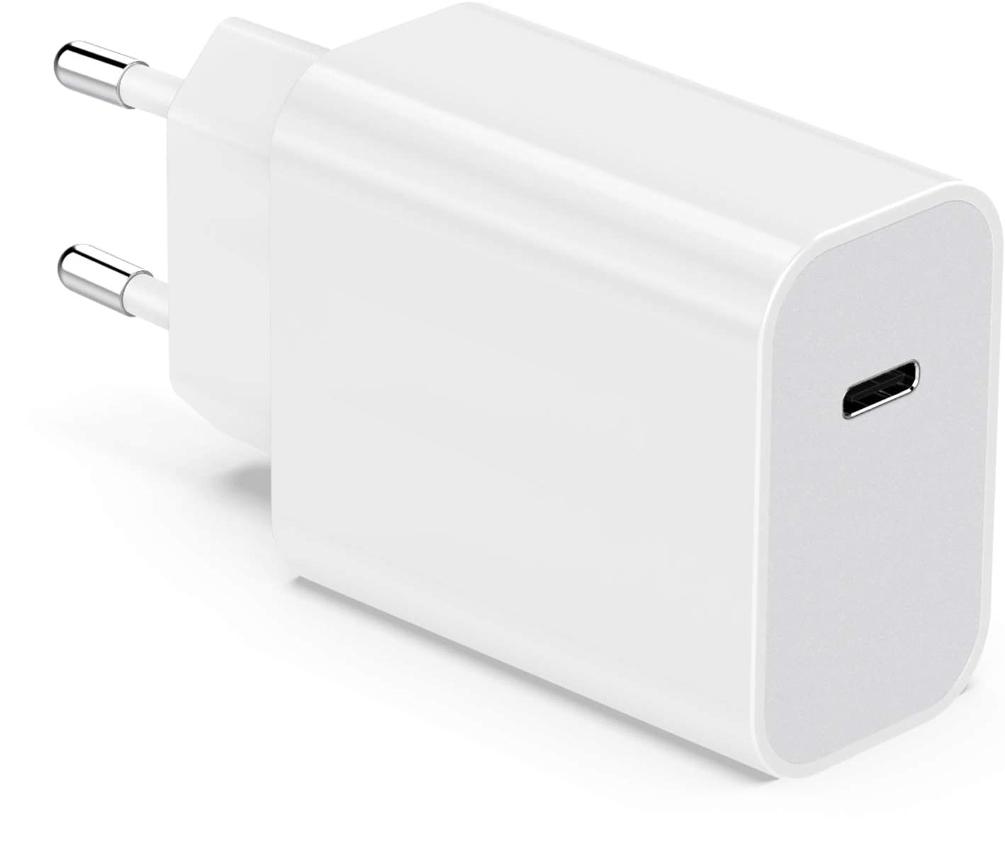 Caricabatterie USB-C™ 25W Ricarica Rapida Bianco FONTASTIC - immagine 2