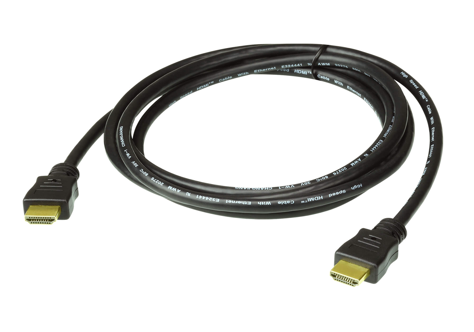 Cavo HDMI High Speed con ethernet 4K A/A M/M 1m, 2L-7D01H ATEN - immagine 2