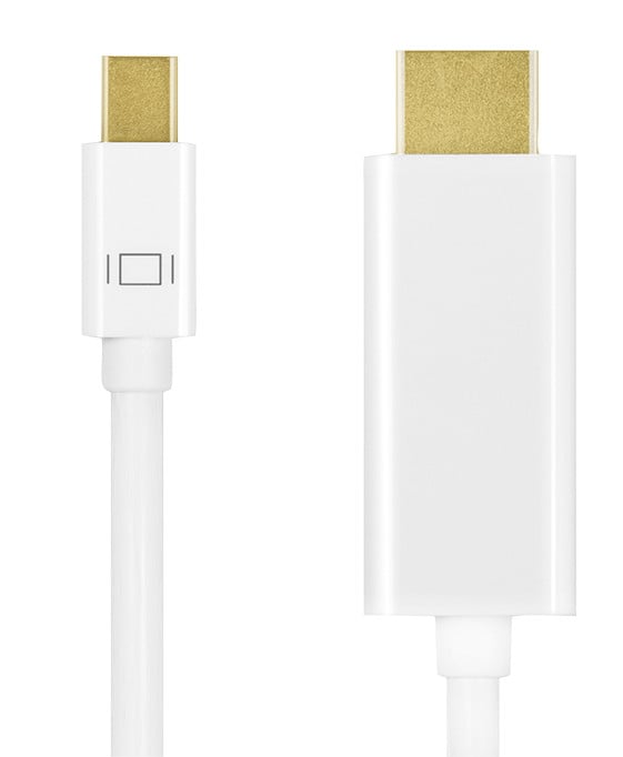 Cavo Convertitore Mini DisplayPort V.1.2 (Thunderbolt) a HDMI M/M 2m LOGILINK - immagine 2
