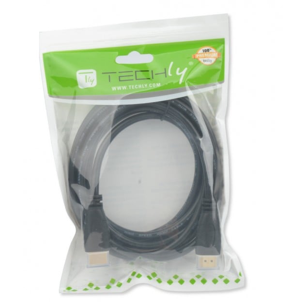 Cavo HDMI™ 2.0 A/A M/M 9m Nero TECHLY - immagine 2