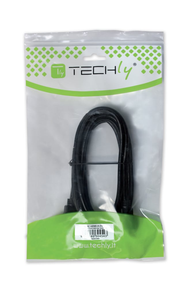 Cavo Prolunga HDMI High Speed con Ethernet 4K 60Hz M/F 7,5 m TECHLY - immagine 2