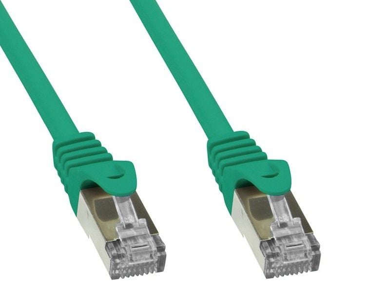 Cavo di rete Patch in rame Cat.6 Verde SFTP LSZH 1,5m TECHLY PROFESSIONAL - immagine 2