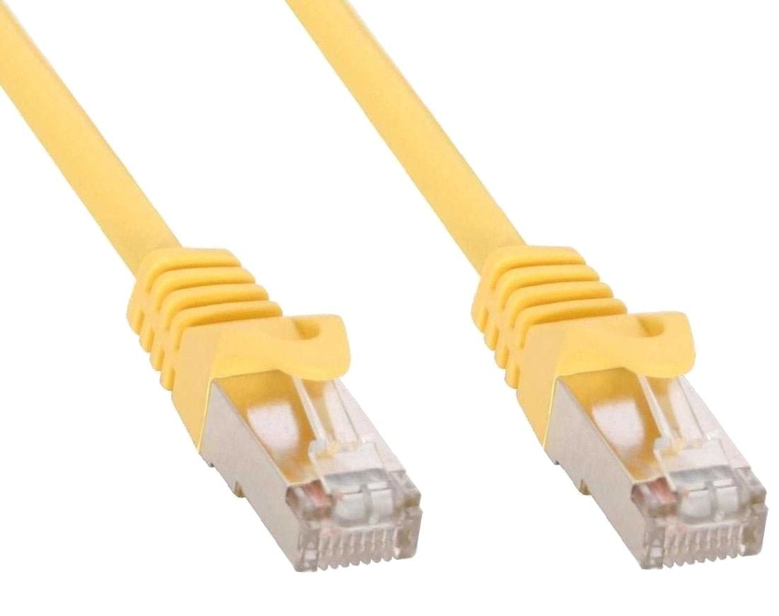 Cavo di rete Patch in rame Cat.6 Giallo SFTP LSZH 1,5m TECHLY PROFESSIONAL - immagine 2