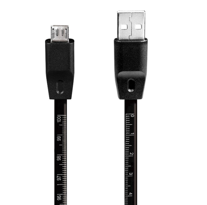 Cavo USB Micro-B Maschio/USB-A Maschio con Misuratore 1m Nero LOGILINK - immagine 2