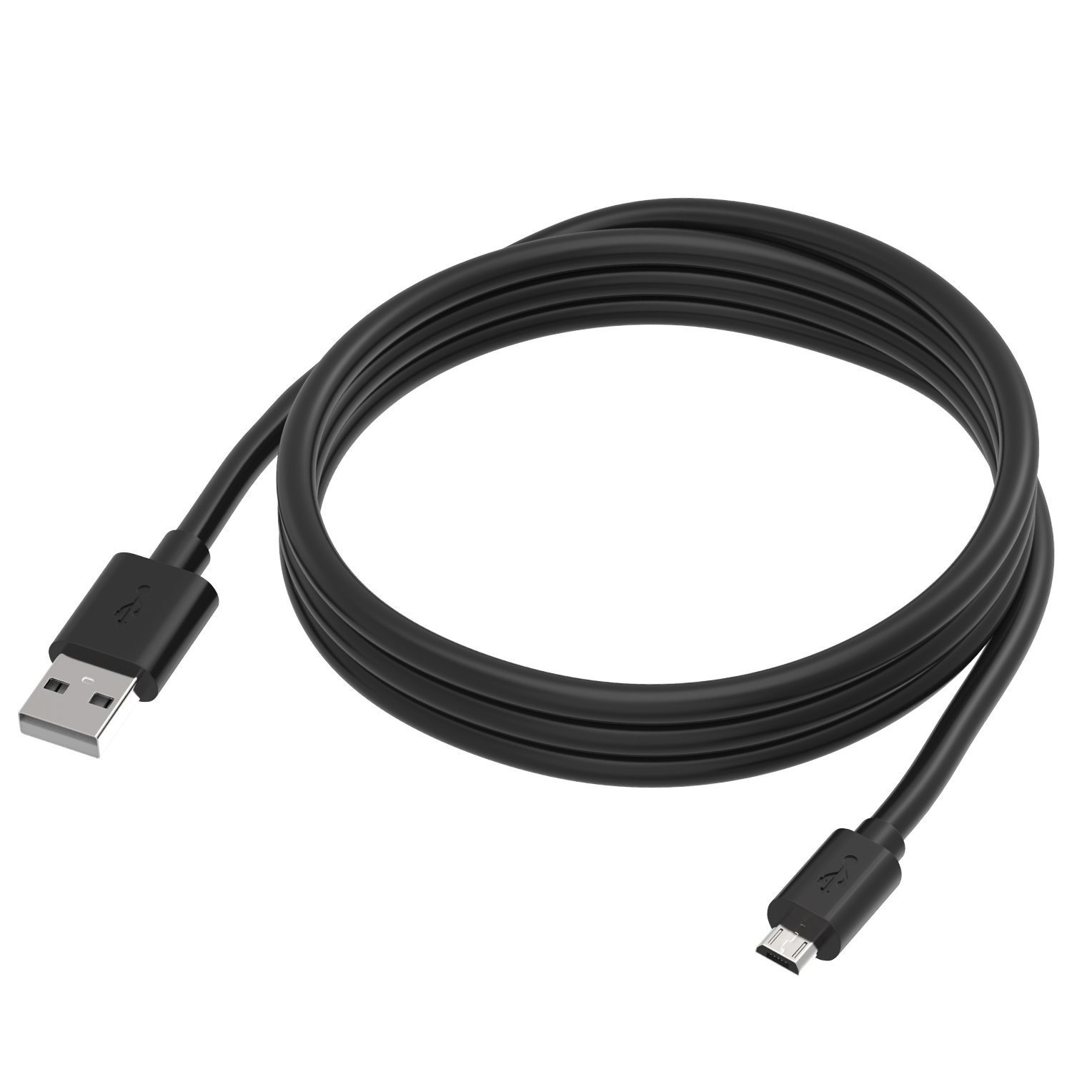 Cavo di Ricarica Rapida USB/Micro-USB 1m Nero MANHATTAN - immagine 2