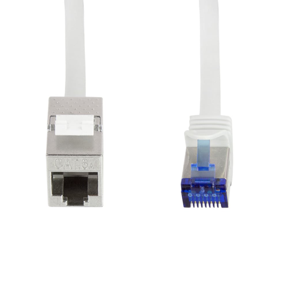 Cavo Prolunga Patch Cat.6A S/FTP 1m Grigio LOGILINK - immagine 2