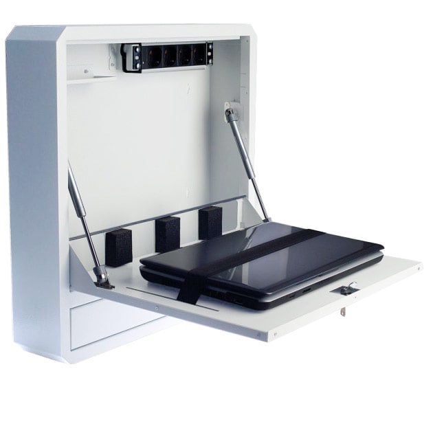 Box di Sicurezza per Notebook e Accessori per LIM Prof. 127 Bianco TECHLY PROFESSIONAL - immagine 2