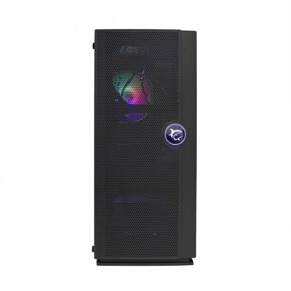 Case PC Chassis ATX Mid Tower con Ventola Nero WHITE SHARK - immagine 2