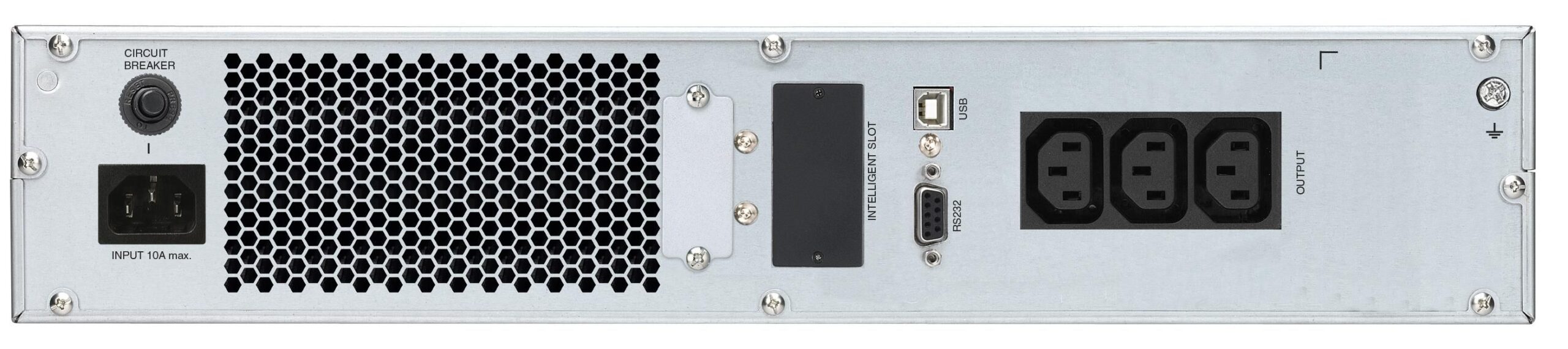 Gruppo di Continuità UPS E3 Pro 1000VA 900W On Line Doppia Conversione INFOSEC - immagine 2