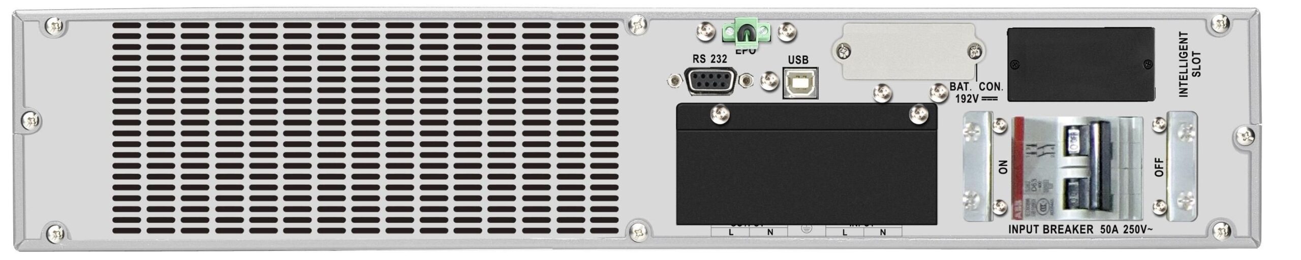 Gruppo di Continuità UPS E3 Pro 5000VA 4500W On Line Nero INFOSEC - immagine 2