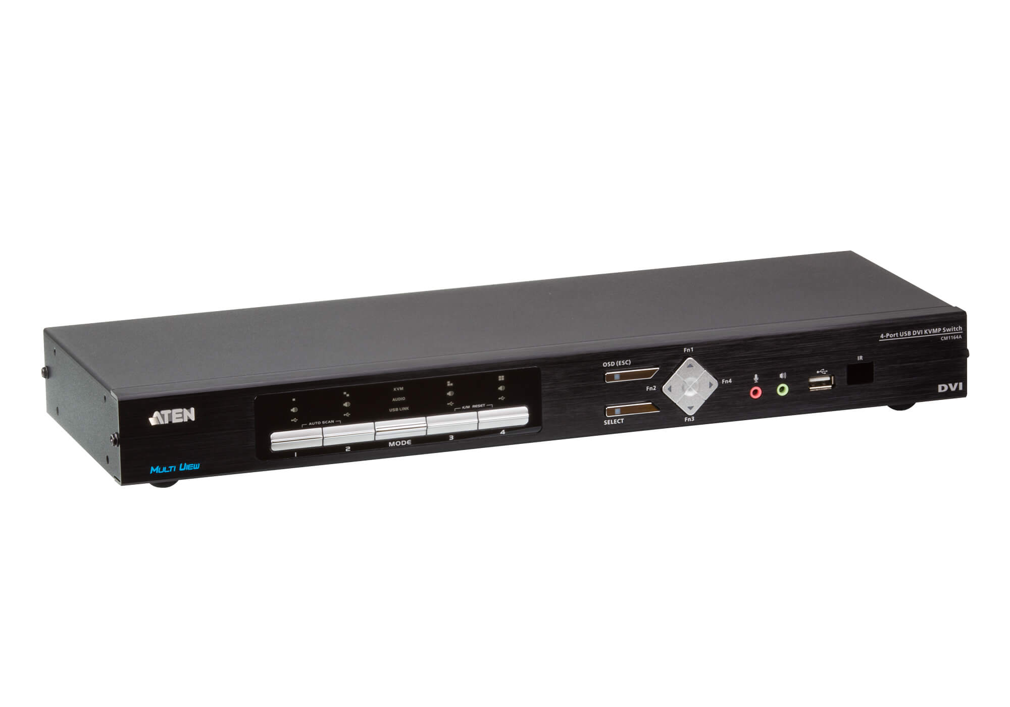 Switch KVMP Multi-Visualizzazione USB DVI a 4 porte, CM1164A ATEN - immagine 2