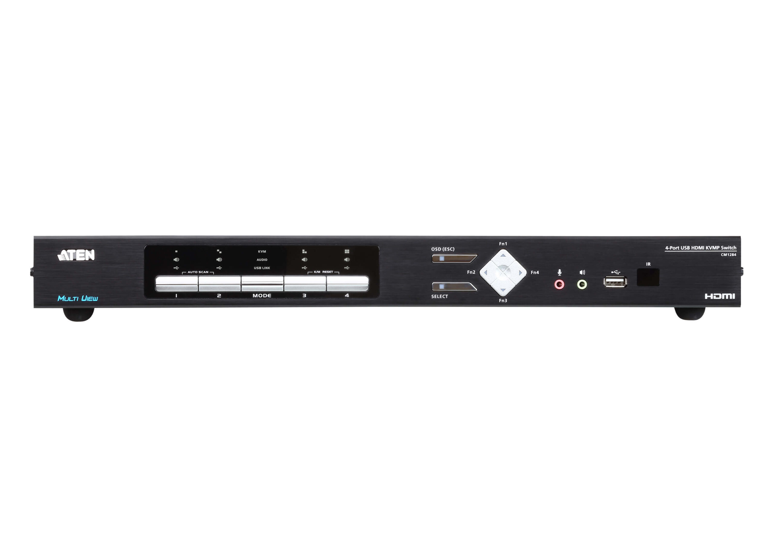 Switch KVMP Multi-Visualizzazione USB 4K HDMI a 4 porte, CM1284 ATEN - immagine 2