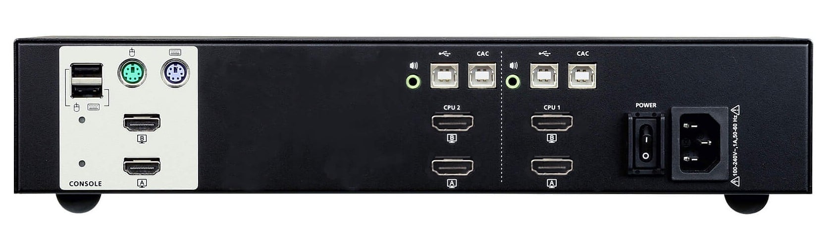 Switch KVM Schermo Doppio USB HDMI 2 porte, CS1142H ATEN - immagine 2