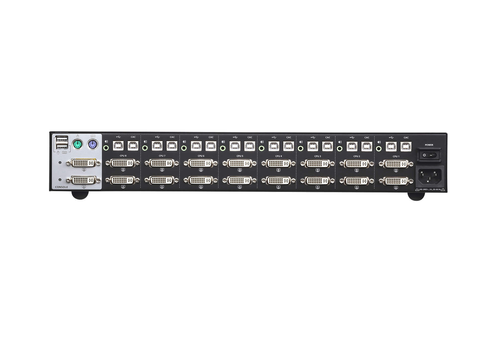 Switch KVM Schermo Doppio USB DVI 8 porte, CS1148D ATEN - immagine 2