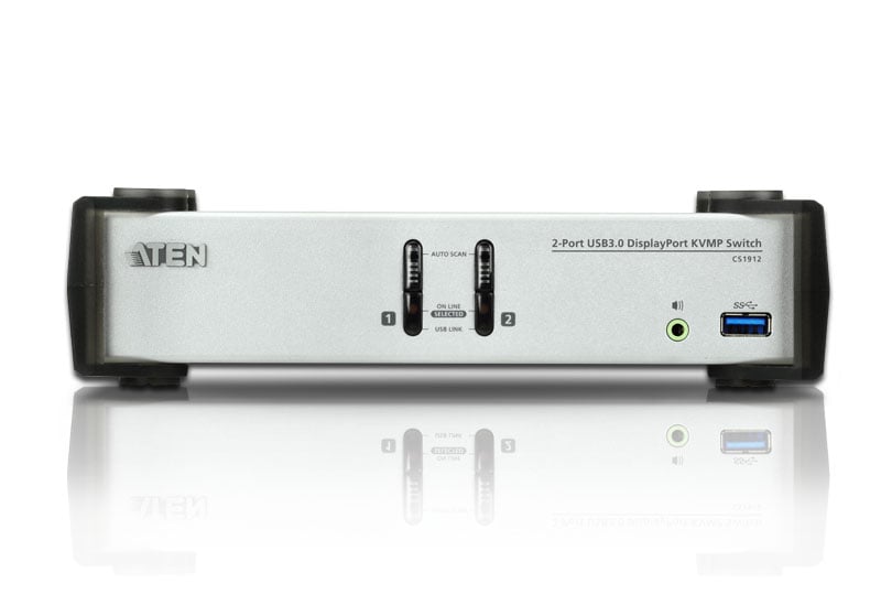 Switch DisplayPort KVMP USB3.0 a 2 porte, CS1912 ATEN - immagine 2