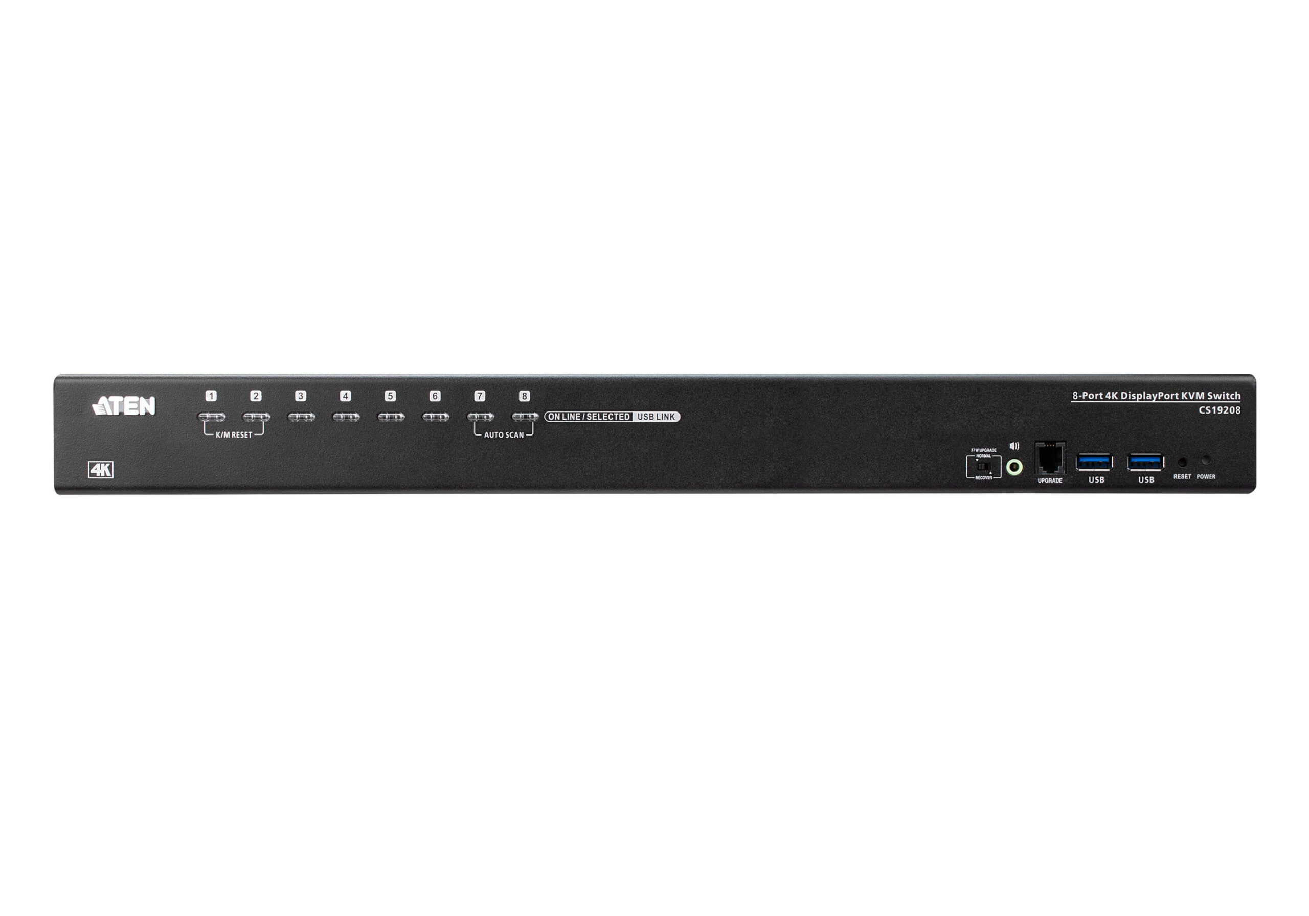 Switch USB 3.0 4K DisplayPort KVM a 8 porte, CS19208 ATEN - immagine 2