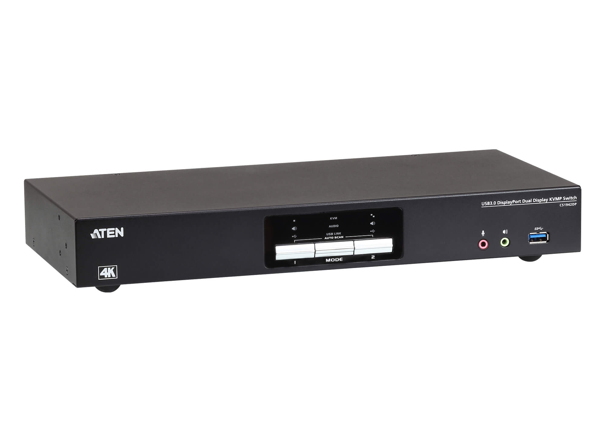 Switch KVMP Schermo Doppio USB3.0 4K DisplayPort 2 porte, CS1942DP ATEN - immagine 2