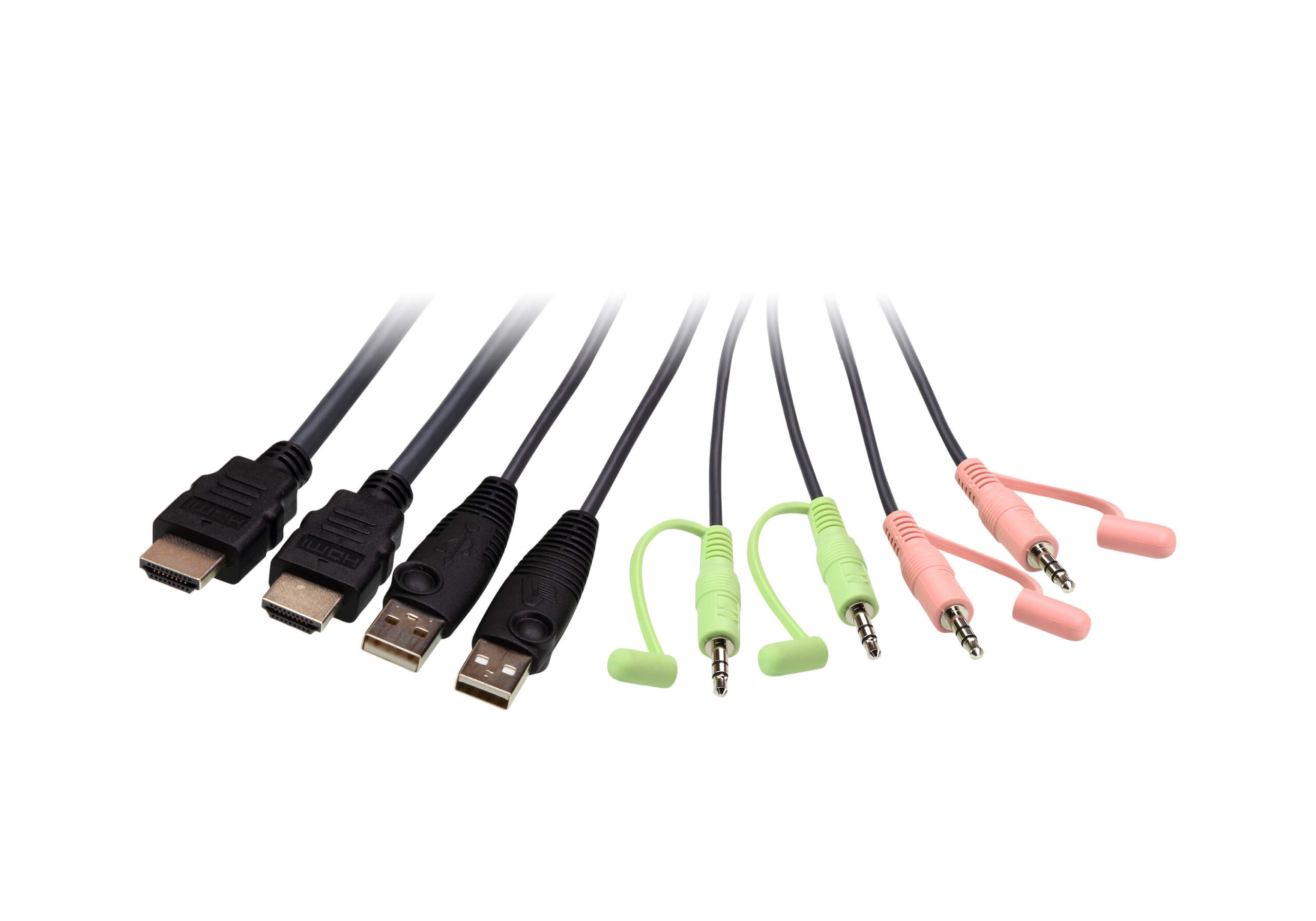 Switch KVM USB 4K HDMI a 2 porte con Selettore Porta Remota, CS22H ATEN - immagine 2