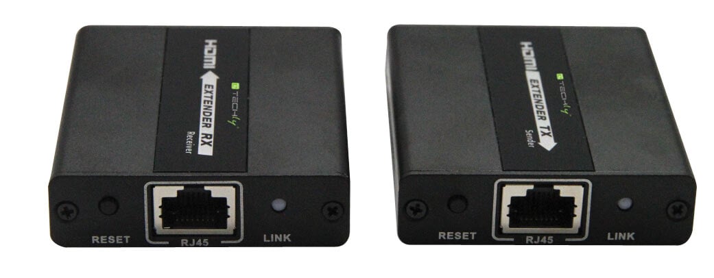 Extender HDMI Real Time su cavo Cat.5e/6 fino 120 metri TECHLY - immagine 2
