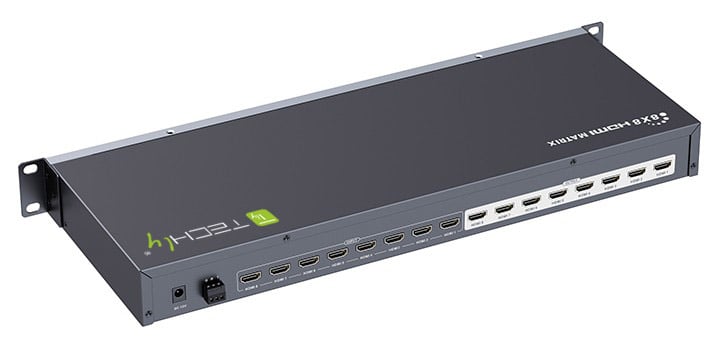 Switch Matrix 8x8 HDMI TECHLY NP - immagine 2