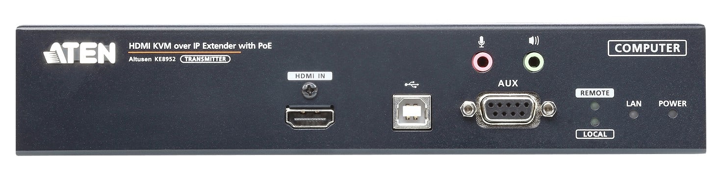 Trasmettitore KVM over IP a schermo singolo 4K HDMI con PoE, KE8952T ATEN - immagine 2
