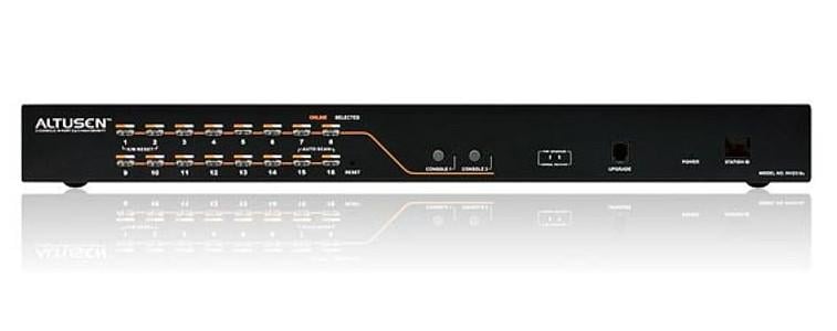Switch KVM Cat 5 2-console 16-porte con porta Daisy-Chain, KH2516A ATEN - immagine 2