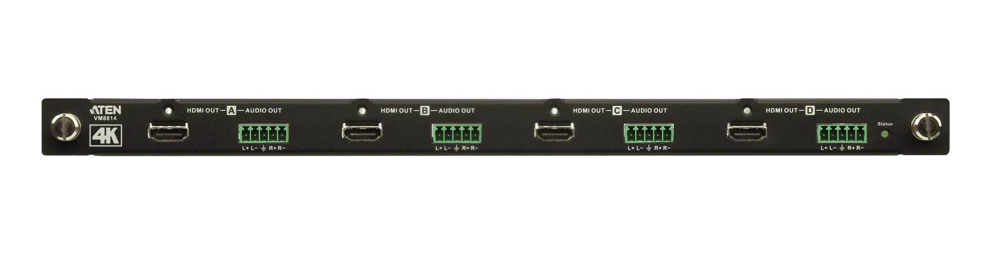 Scheda uscita 4K HDMI a 4 porte con scaler VM8814 ATEN - immagine 2