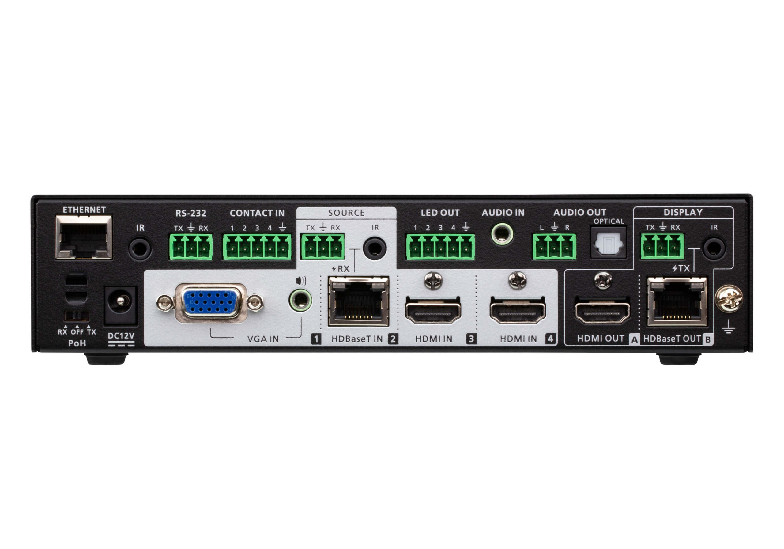 Switch matrix per presentazioni 4 x 2 True 4K con scalatura, DSP, e HDBaseT-Lite, VP1421 ATEN - immagine 2