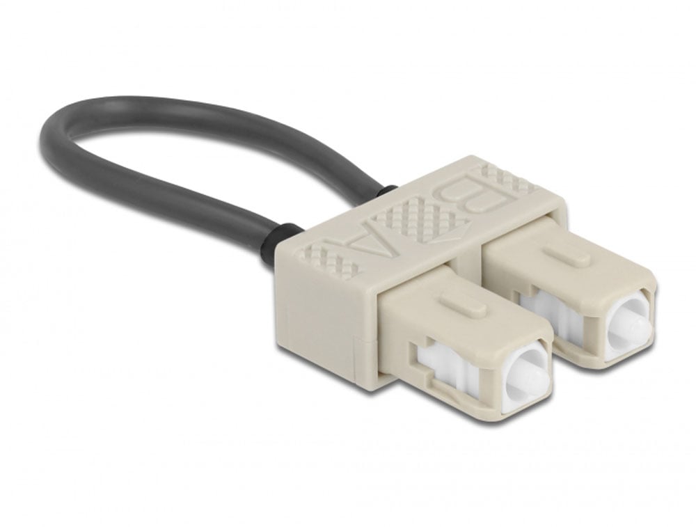 Cavo di Prova Accoppiatore Loopback Fibra Ottica Multimodale OM2 SC DELOCK - immagine 2