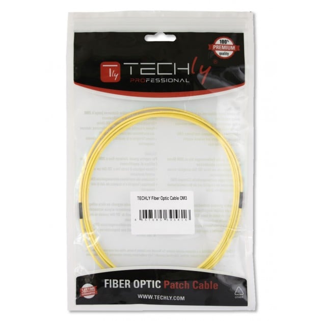 Cavo Fibra Ottica Monomodale Uniboot HD OS2 LC/LC 9/125 2 m TECHLY PROFESSIONAL - immagine 2