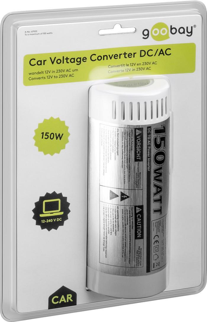 Convertitore di Tensione DC/AC da Auto GOOBAY - immagine 2