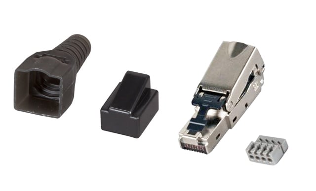 Plug Modulare RJ45 Cat.6A Schermato Toolless TECHLY PROFESSIONAL - immagine 2