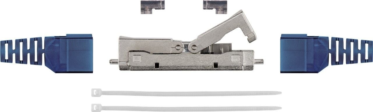 Accoppiatore Inline Toolless Schermato Cat.6A TECHLY PROFESSIONAL - immagine 2